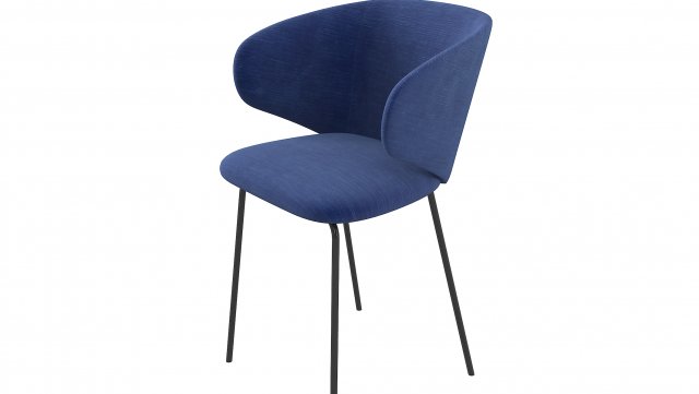 Matiss modern dining chair Model 3D .c4d .max .obj .3ds .fbx .stl .blend 