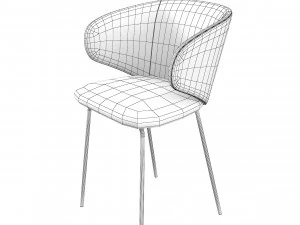 Matiss modern dining chair 3D Model