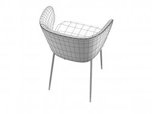 Matiss modern dining chair Model 3D