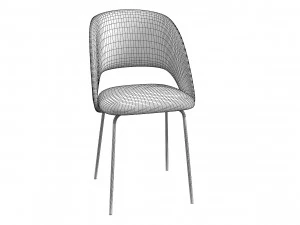 Mark dining chair modern 3D Model
