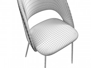 Mark dining chair modern Modello 3D
