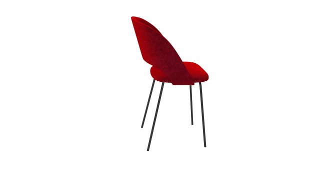 Mark dining chair modern Modello 3D .c4d .max .obj .3ds .fbx .stl .blend 