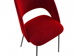 Mark dining chair modern Modello 3D