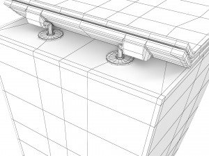 Fubini fb001 modern wc toilet floor contemporary Model 3D