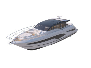 Princess V65 Yacht 3D Model