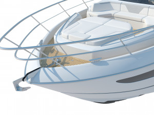 Princess V65 Yacht 3D Model