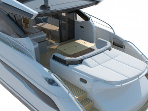 Princess V65 Yacht 3D Model