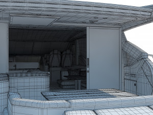Princess V65 Yacht 3D Model