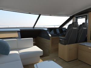 Princess V65 Yacht 3D Model