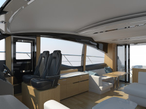 Princess V65 Yacht 3D Model