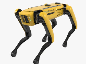 Rigged Boston Dynamics Spot Робот-собака 3D Модель