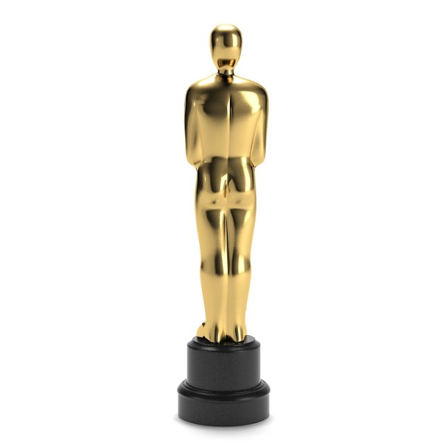 Oscar statue 3D Model in Other 3DExport