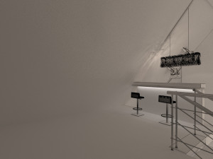 Barn Style Cottage with interior Modelo 3D