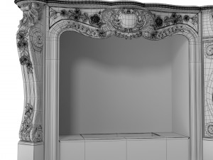 Fireplace 3D Model