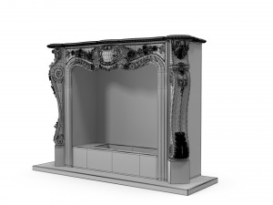 Fireplace 3D Model
