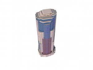 City High Building 3D Model