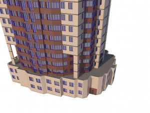 City High Building 3D Model