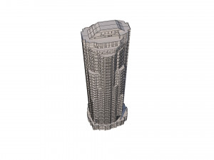 City High Building Modèle 3D