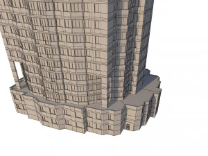 City High Building 3D Model