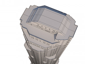 City High Building Modèle 3D