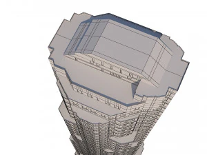 City High Building 3D Model