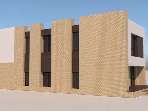 Modern Cottage 3D Model