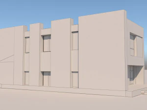 Modern Cottage 3D Model