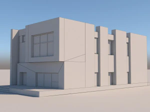 Modern Cottage 3D Model