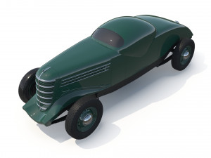 Gaz Gl1 Sport car 3Dモデル