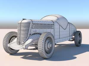 Gaz Gl1 Sport car 3D मॉडल