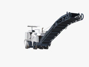 Asphalt cold milling machine 3D Model