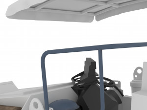 Asphalt cold milling machine 3D Model