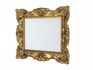 Grand Picture Frame Set 3D Model