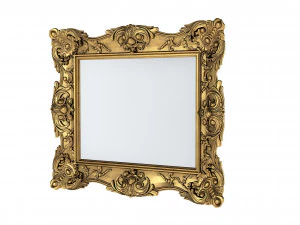 Grand Picture Frame Set 3D Model