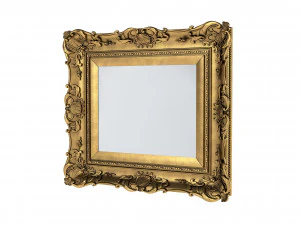 Grand Picture Frame Set 3D Model