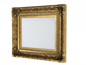 Grand Picture Frame Set 3D Model