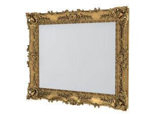 Grand Picture Frame Set 3D Model
