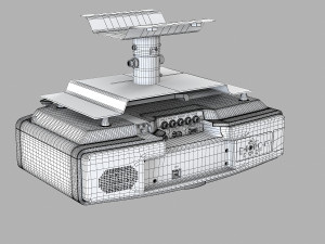 Epson Projector With Ceiling Mount Modelo 3D