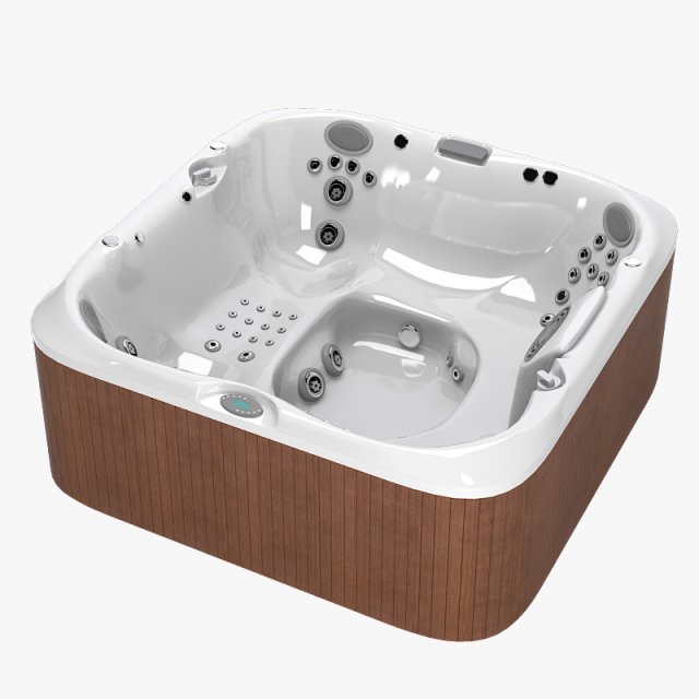 Jacuzzi J-375 Outdoor Spa 3D मॉडल .c4d .max .obj .3ds .fbx .stl .blend