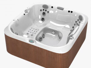Jakuzi J-375 A&ccedil;ık Spa 3D Model