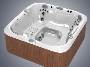 Jacuzzi J-375 Outdoor Spa 3D मॉडल