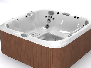 Jacuzzi J-375 Outdoor Spa 3D मॉडल