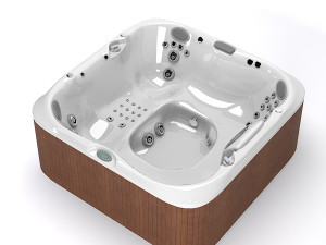 Jacuzzi J-375 Outdoor Spa 3D मॉडल