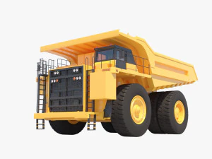 Mining Truck 3D Model