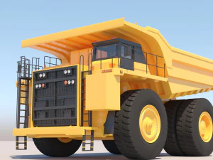 Mining Truck 3D Model