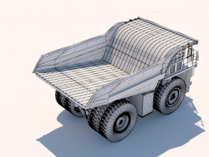 Mining Truck Model 3D