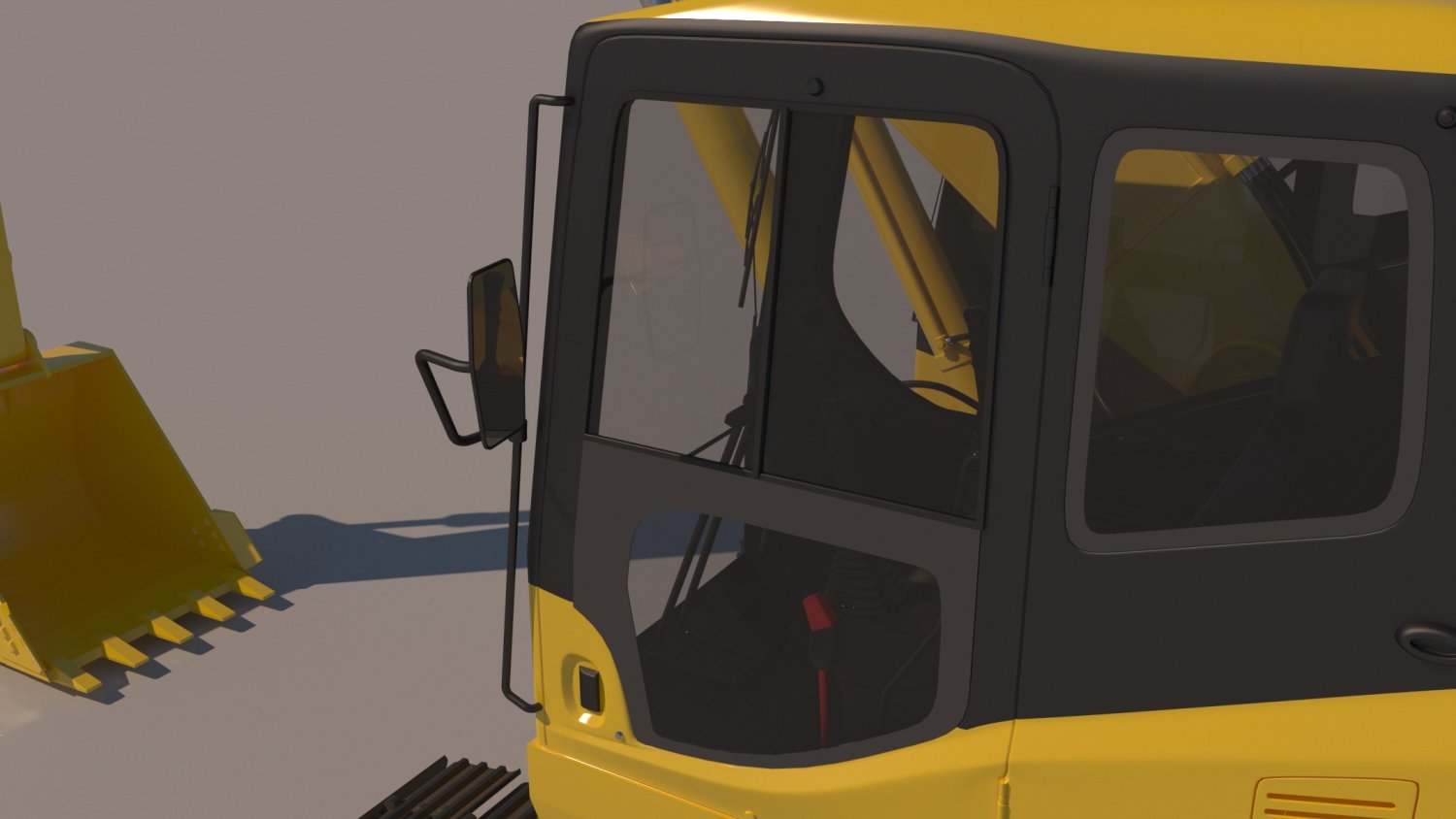 Two Cabin Excavator 3D Модель In Машины 3DExport