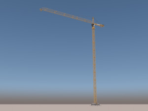 Tower Crane 3D मॉडल