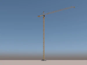Tower Crane 3D Model