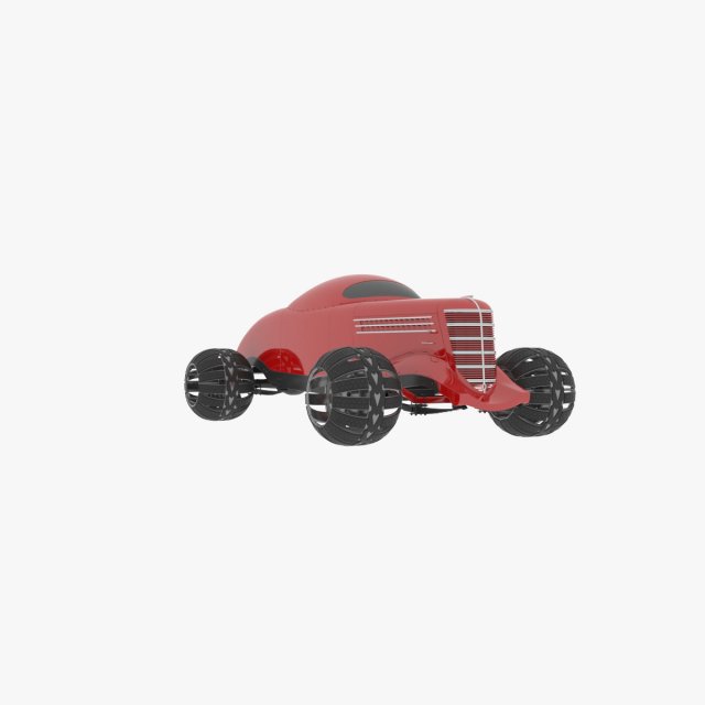 Dune Car 3D Model .c4d .max .obj .3ds .fbx .stl .blend 